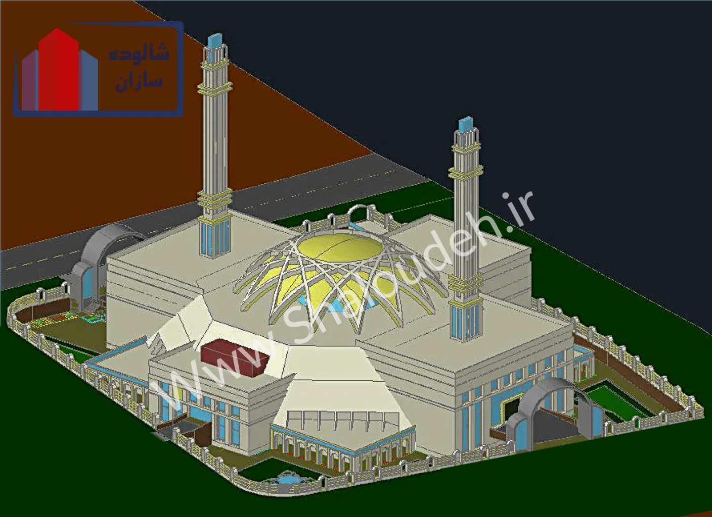 مصلی قشم - پروژه مقاوم سازی