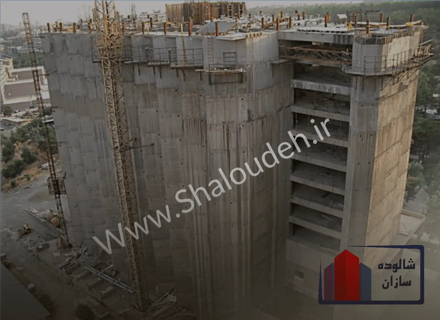 برج جنوبی هتل استقلال - پروژه مقاوم سازی