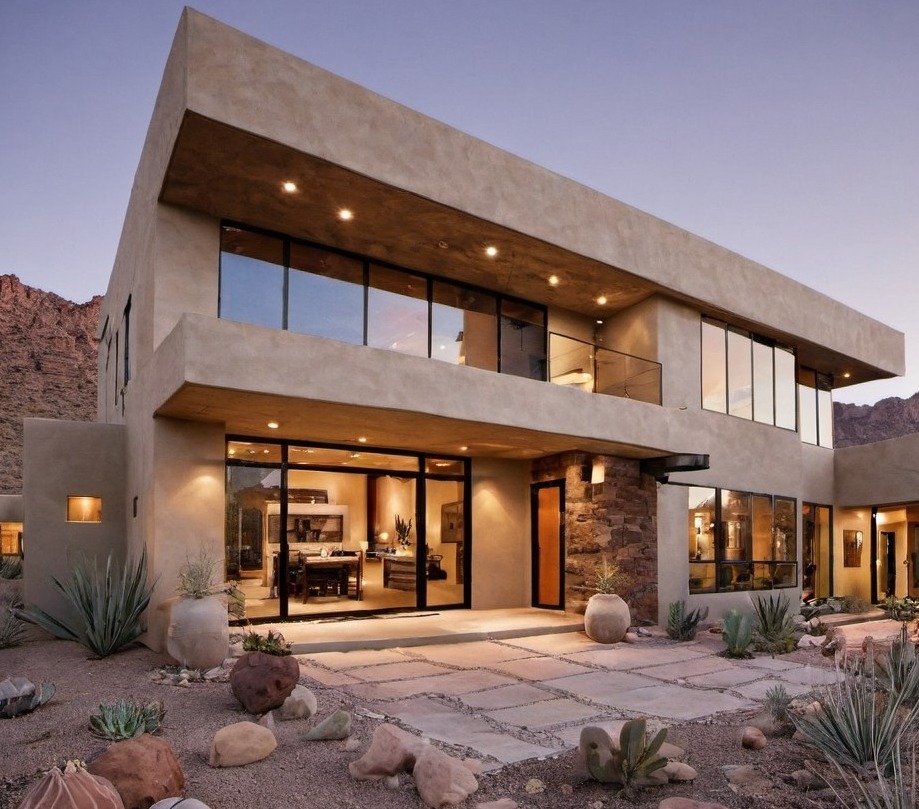 تصویر طراحی معماری ساختمان